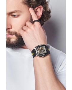 Купить Механические титановые наручные часы CIGA Design Z061-IPTI-W5BK  в E-mobi