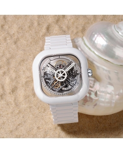 Купить Механические керамические наручные часы CIGA Design C012-WG01-W7W  в E-mobi