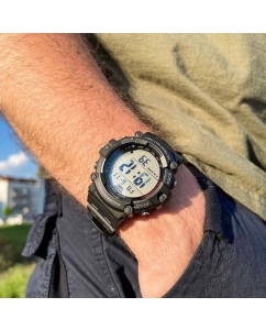 Купить Японские наручные часы Casio Illuminator AE-1500WH-1AVEF с хронографом  в E-mobi