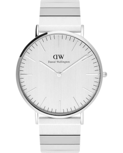 Купить Наручные часы Daniel Wellington Classic 40 Sterling Piano S Brushed Silver в E-mobi