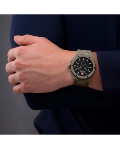 Купить Швейцарские керамические наручные часы Swiss Military Hanowa SMWGI0002285 с хронографом  в E-mobi