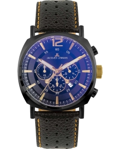 Купить Наручные часы Jacques Lemans 1-1645O с хронографом в E-mobi