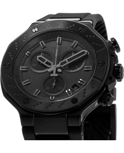 Купить Швейцарские наручные часы Tissot T141.417.37.061.00 с хронографом  в E-mobi