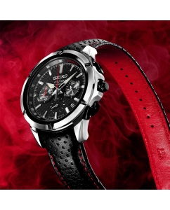 Купить Японские наручные часы Seiko SSB437 с хронографом  в E-mobi