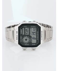 Купить Японские наручные часы Casio Illuminator AE-1200WHD-1A с хронографом  в E-mobi