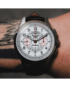 Купить Швейцарские механические спортивные наручные часы Aviator V.4.40.0.358.4 с хронографом  в E-mobi