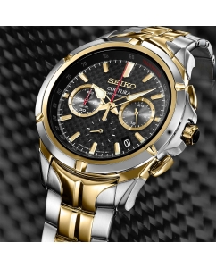 Купить Японские наручные часы Seiko SSB434 с хронографом  в E-mobi