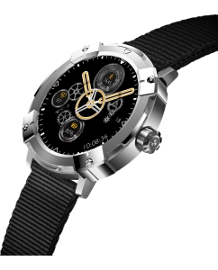 Купить Умные часы CIGA Design DFH011-SS02-2B5B с хронографом  в E-mobi