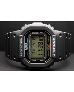 Купить Японские наручные часы Casio G-SHOCK DW-5600E-1V с хронографом  в E-mobi