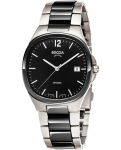 Купить Титановые наручные часы Boccia Titanium 3668-01 в E-mobi