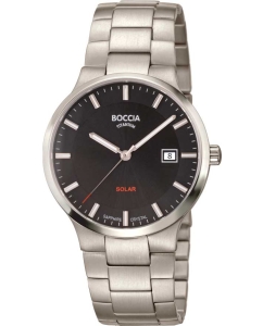 Купить Титановые наручные часы Boccia Titanium 3652-03 в E-mobi