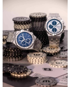 Купить Швейцарские наручные часы Maurice Lacroix AI1118-SS002-230-1 с хронографом  в E-mobi