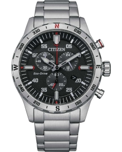 Купить Японские наручные часы Citizen AT2520-89E с хронографом в E-mobi