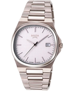 Купить Титановые наручные часы Boccia Titanium 3657-01 в E-mobi