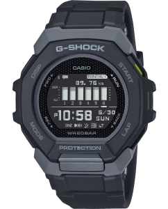 Купить Японские спортивные наручные часы Casio G-SHOCK GBD-300-1 с хронографом в E-mobi