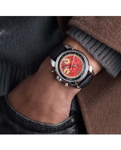 Купить Швейцарские механические наручные часы Cuervo y Sobrinos 3142.1GP57 с хронографом  в E-mobi