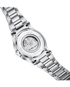 Купить Швейцарские механические титановые наручные часы Cuervo y Sobrinos 2811B.1GMTB  в E-mobi