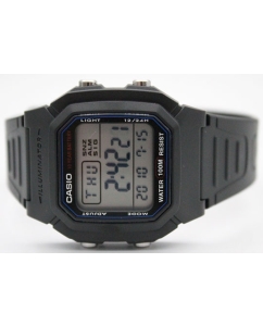 Купить Японские наручные часы Casio Collection W-800H-1A с хронографом  в E-mobi