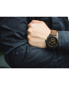 Купить Наручные часы Fossil FS4656 с хронографом  в E-mobi