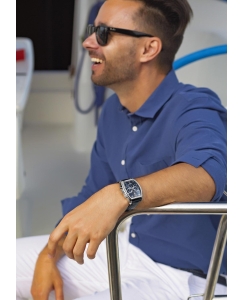 Купить Российские серебряные наручные часы NIKA 1264.0.9.83A с хронографом  в E-mobi