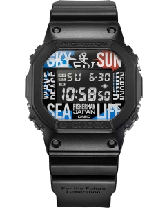 Купить Японские наручные часы Casio G-SHOCK DW-5600RF24-1 с хронографом  в E-mobi
