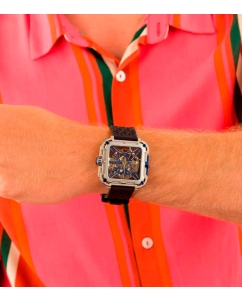 Купить Механические титановые наручные часы CIGA Design X021-TIBU-W25BK  в E-mobi