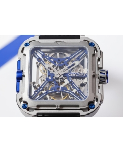 Купить Механические титановые наручные часы CIGA Design X021-TIBU-W25BK  в E-mobi