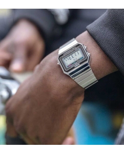 Купить Японские наручные часы Casio Vintage A700WE-1AEF с хронографом  в E-mobi