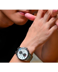 Купить Швейцарские механические наручные часы Maurice Lacroix PT6038-SSL22-130-1 с хронографом  в E-mobi