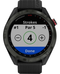 Купить Умные часы Garmin Approach S42 Golf Carbon Gray 010-02572-00  в E-mobi