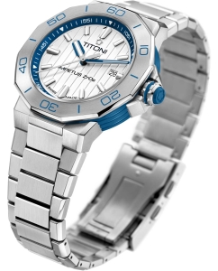 Купить Швейцарские механические керамические наручные часы Titoni 83765-S-FF-708  в E-mobi