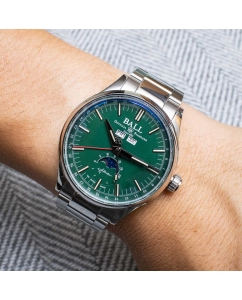 Купить Швейцарские механические наручные часы BALL NM3016C-S1J-GR  в E-mobi