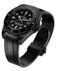 Купить Швейцарские механические наручные часы Titoni 83300-B-BK-R-716  в E-mobi