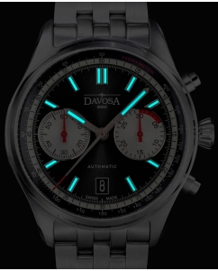 Купить Швейцарские механические наручные часы DAVOSA DAV.16153650 с хронографом  в E-mobi