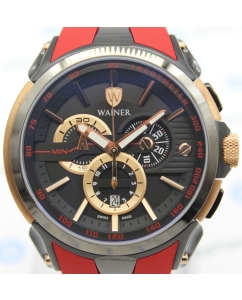 Купить Швейцарские наручные часы Wainer WA.16910-D с хронографом  в E-mobi