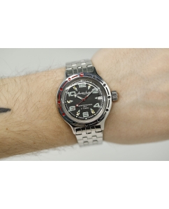 Купить Российские механические наручные часы Восток Амфибия 420334  в E-mobi