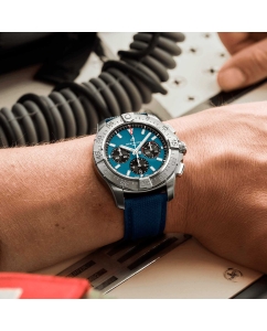 Купить Швейцарские механические наручные часы Breitling AB0147101C1X1 с хронографом  в E-mobi