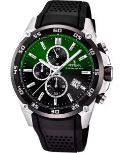 Купить Наручные часы Festina F20330/B с хронографом в E-mobi