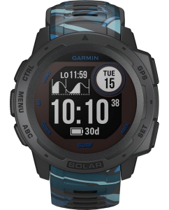 Купить Умные часы Garmin Instinct Solar Surf Pipeline GPS 010-02293-07 в E-mobi