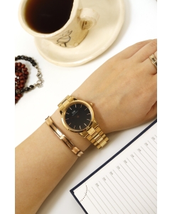 Купить Наручные часы Daniel Wellington Iconic Link 36 RG Black  в E-mobi