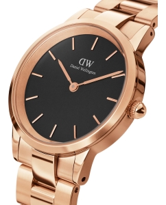Купить Наручные часы Daniel Wellington Iconic Link 36 RG Black  в E-mobi