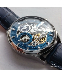 Купить Механические наручные часы Carl von Zeyten CVZ0008BLS  в E-mobi