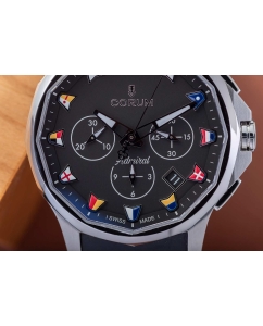 Купить Швейцарские механические наручные часы Corum A984/04253 с хронографом  в E-mobi