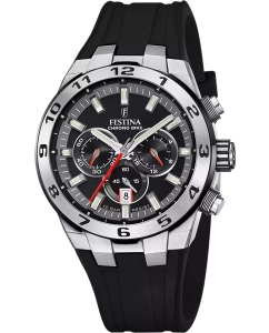 Купить Наручные часы Festina F20671/6 с хронографом в E-mobi
