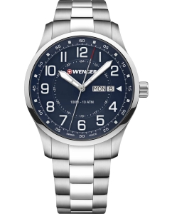Купить Швейцарские наручные часы Wenger 01.1541.125 в E-mobi