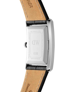 Купить Наручные часы Daniel Wellington Bound 35x24 Black croc leather S White  в E-mobi