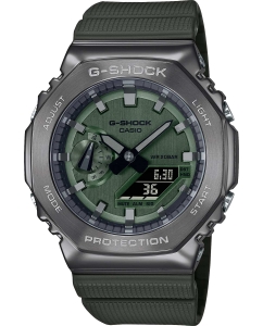 Купить Японские наручные часы Casio G-SHOCK GM-2100B-3AER с хронографом в E-mobi