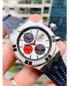 Купить Швейцарские механические наручные часы Maurice Lacroix AI6038-SS001-133-4 с хронографом  в E-mobi