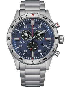 Купить Японские наручные часы Citizen AT2520-89L с хронографом в E-mobi