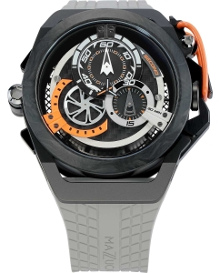 Купить Механические наручные часы Mazzucato RIMF1-GYBLK с хронографом  в E-mobi